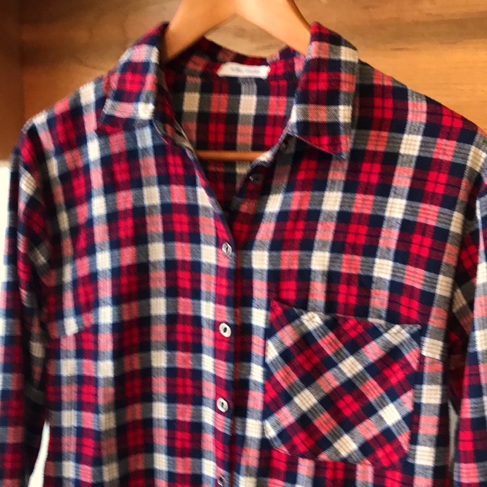 Plaid Flannel Shirt